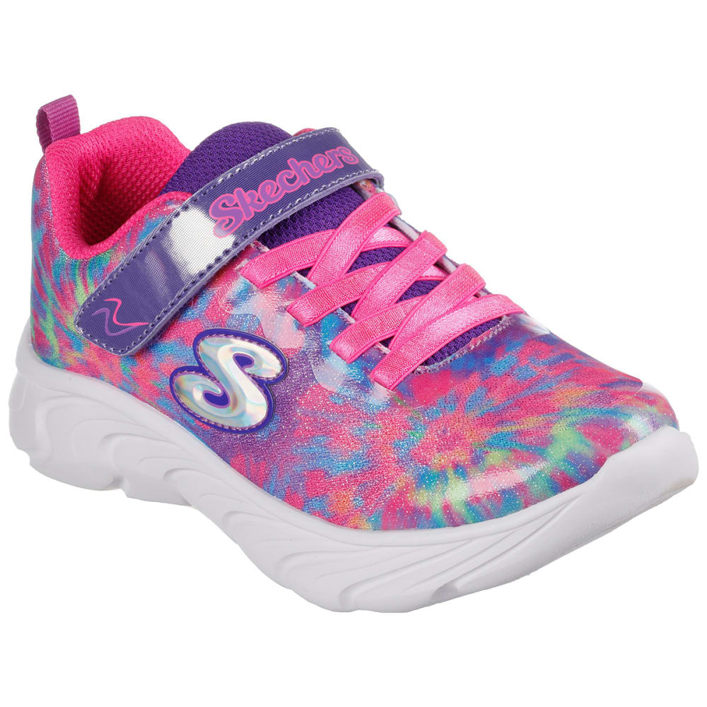 SKECHERS Girls' Dynamic Dash - Vivid Paint Sneakers 2.5