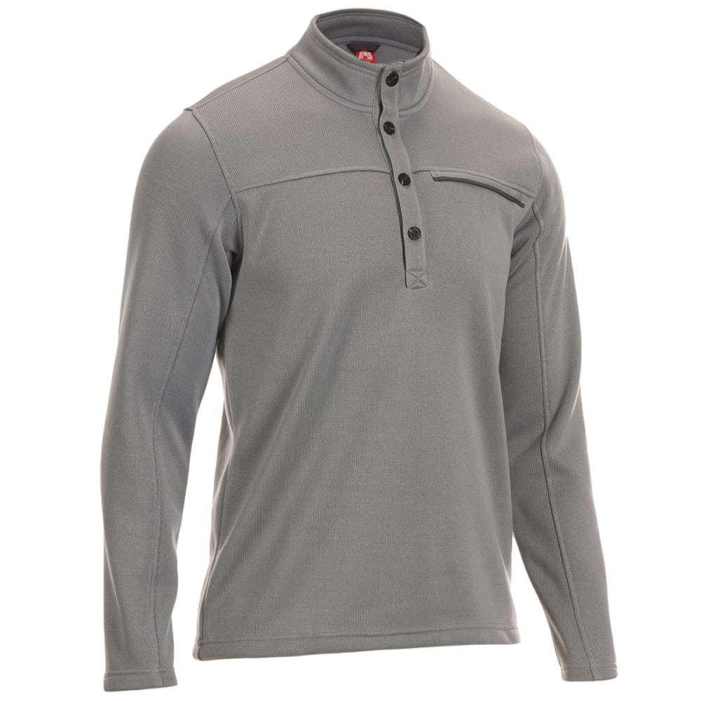 EMS Men's Fireside Sweater Fleece Button Pullover S