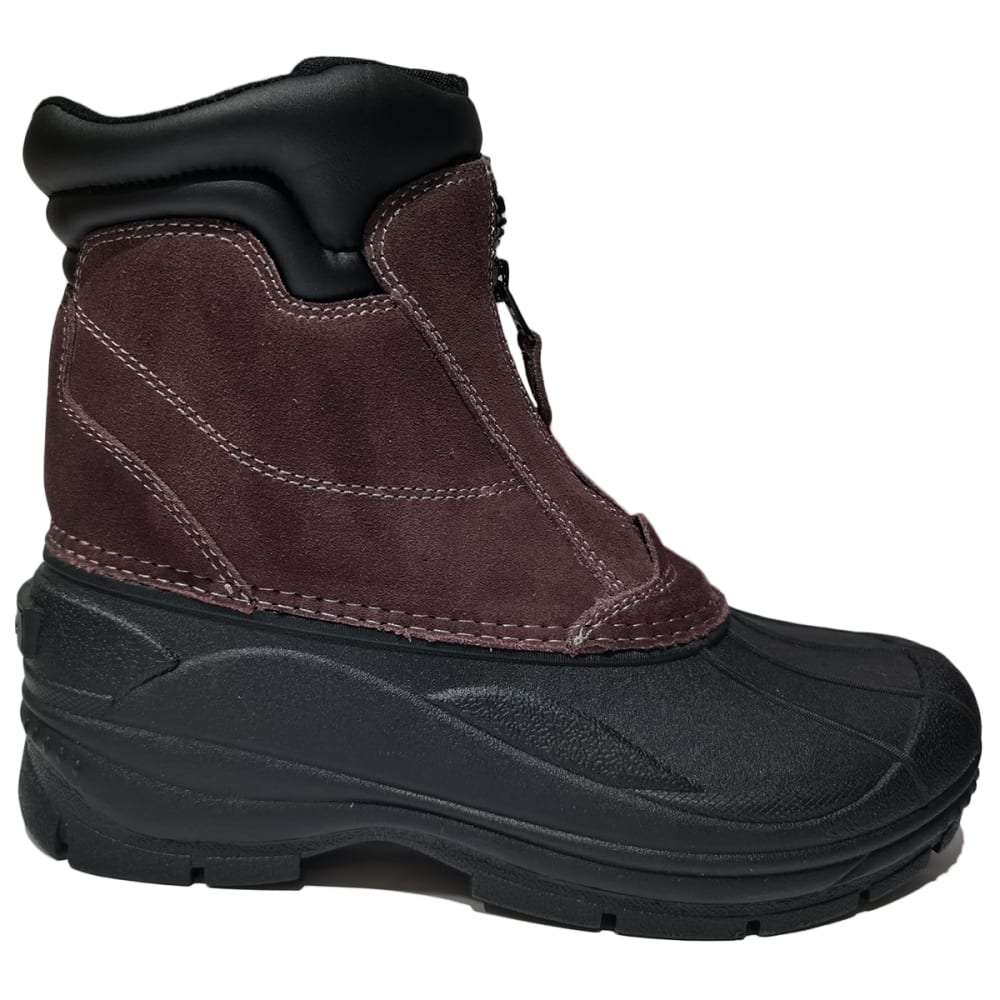 NEVADOS Men's Glacier Mid Zip-Front Storm Boots 8