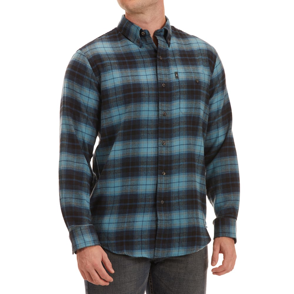 G.H. BASS Men's Fireside Button-Down Flannel S