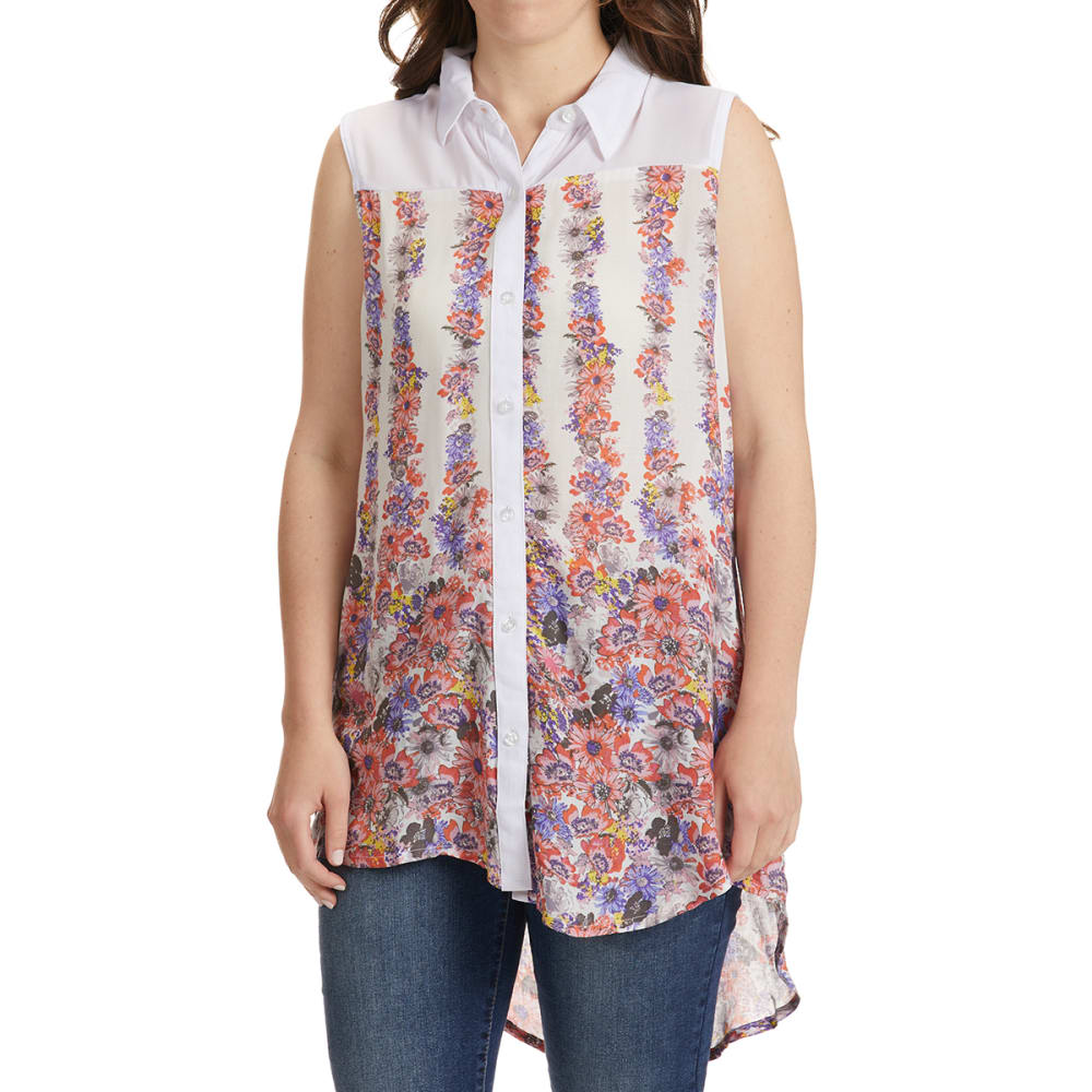 MAISON COUPE Women's Sleeveless Blouse S