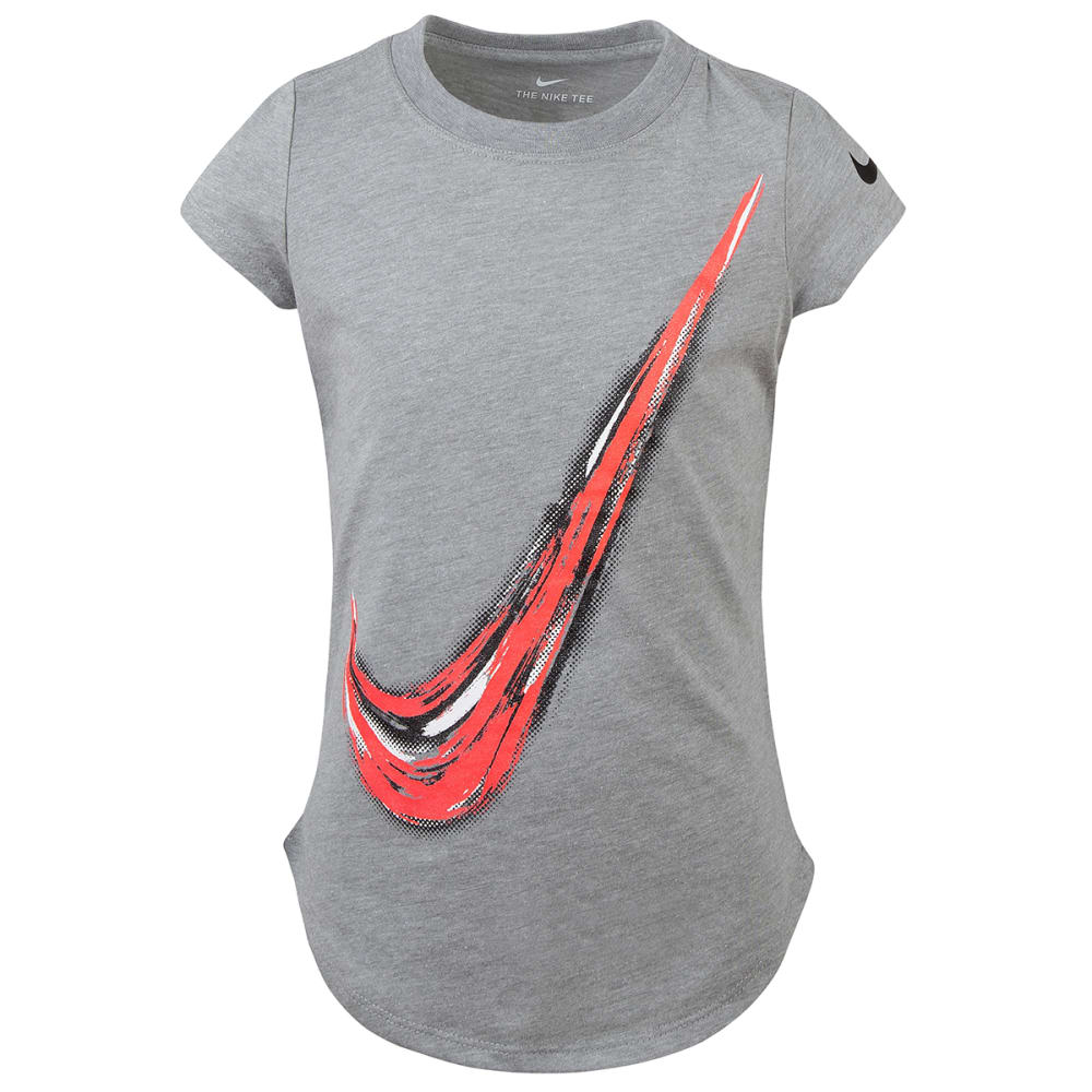 NIKE Girls' Digi Analog Short Sleeve Tee 6X