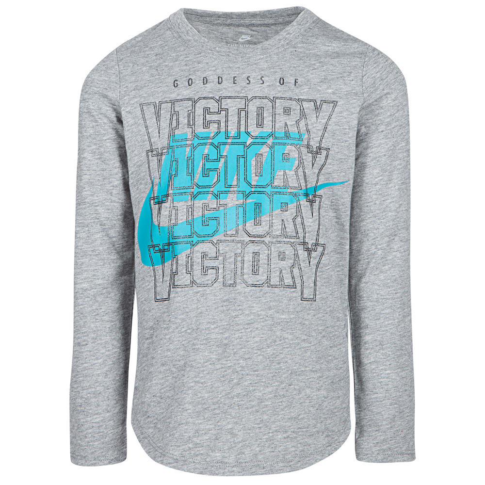 NIKE Girls' Long Sleeve Tee 4