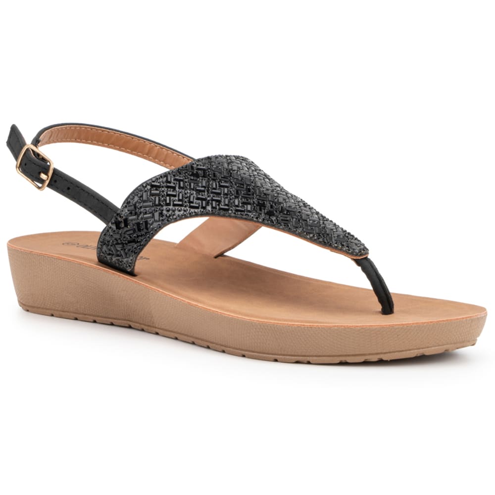 OLIVIA MILLER Women's Beaded Sandal 6
