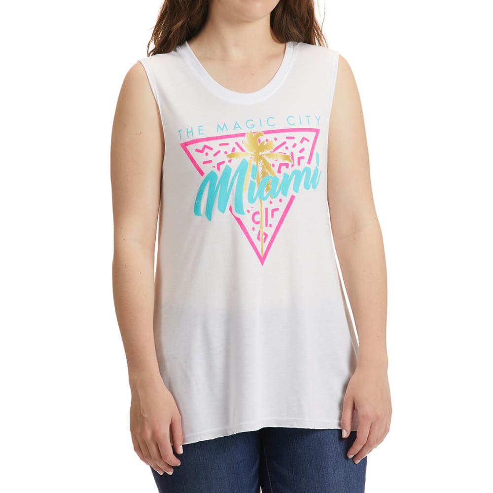 MAGIC CITY Juniors' Graphic Tank Top S