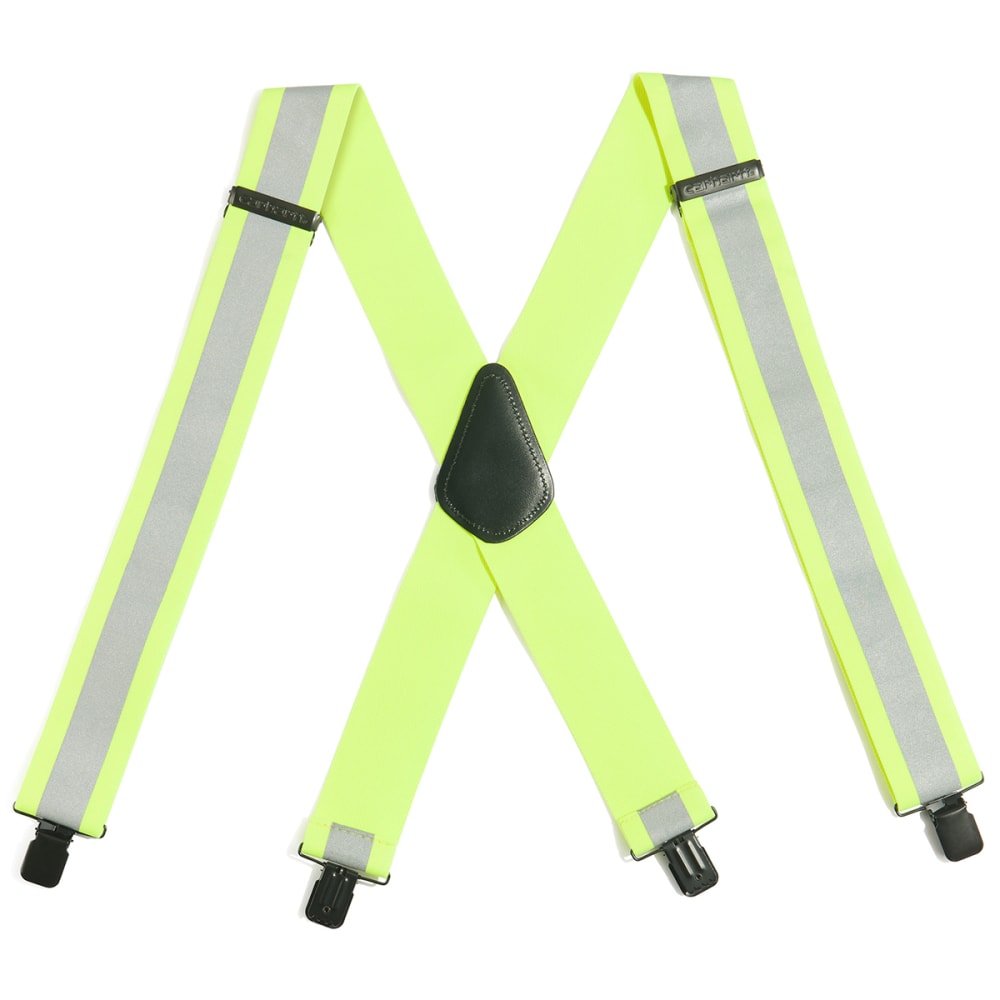 CARHARTT Men's High Visibility Reflective Suspenders ONE SIZE