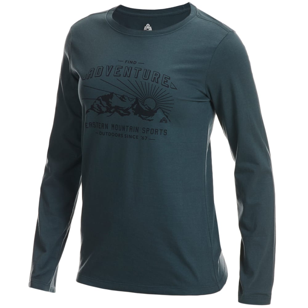 EMS Women's Find Adventure Long Sleeve Graphic Tee XS