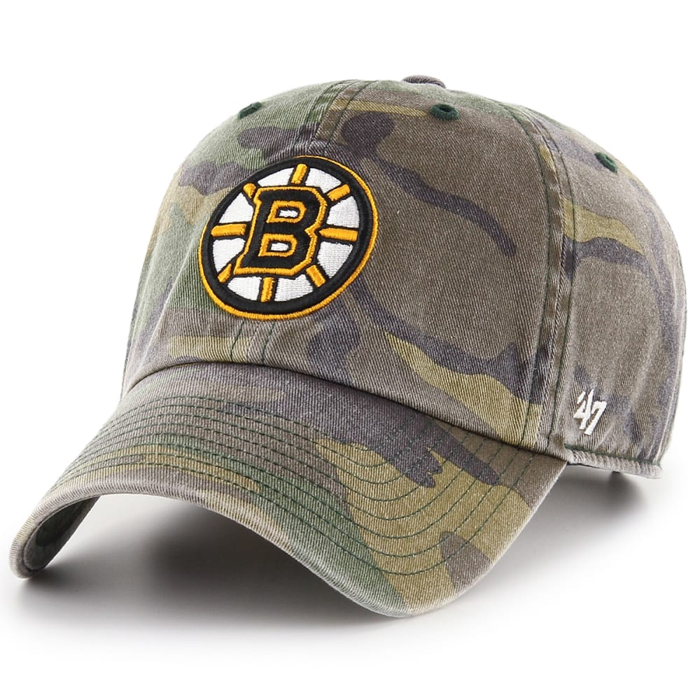 47 Gold Boston Bruins Clean Up Adjustable Hat