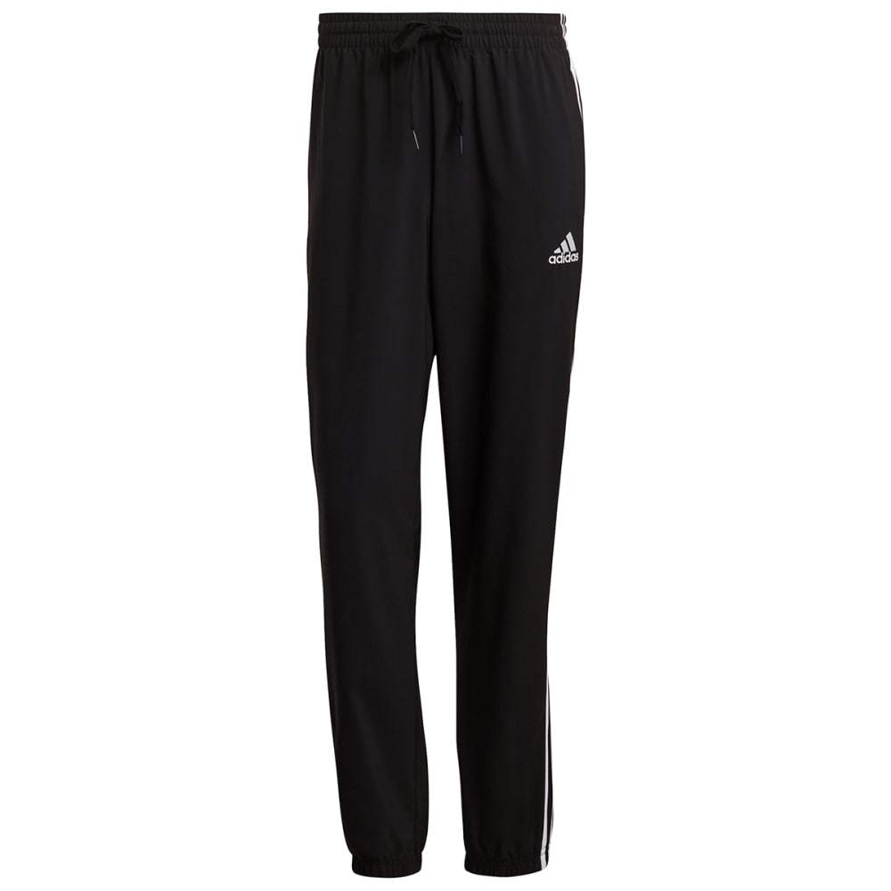 ADIDAS Men's Aeroready Essential Elastic Cuff 3-Stripe Pants M