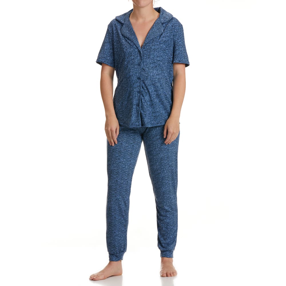 CATHERINE MALANDRINO Women's Shirt & Jogger Sleep Set S