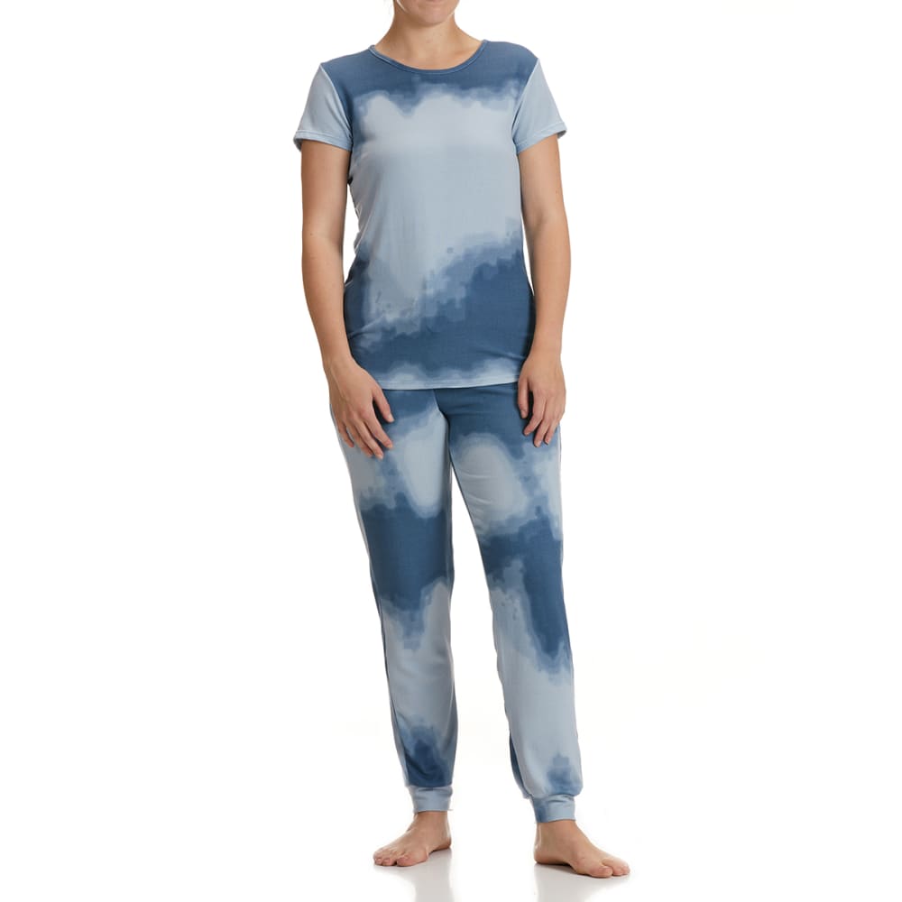 CATHERINE MALADRINO Women's Short-Sleeve Top & Jogger Loungewear Set S