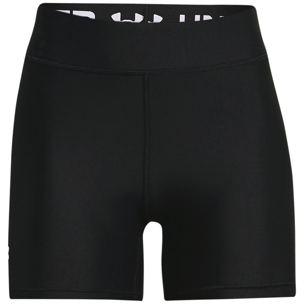 UNDER ARMOUR Women's HeatGear Armour Mid-Rise Shorts S
