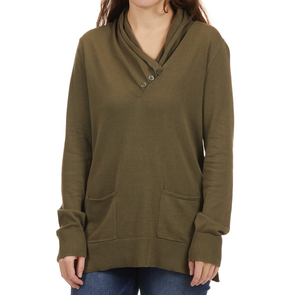 COLOUR EIGHTEEN Women's Tunic Sweater L