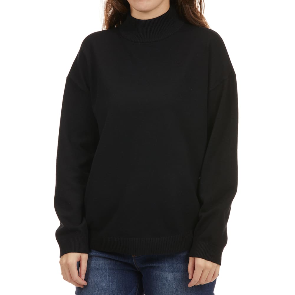 COLOUR EIGHTEEN Women's Mock Neck Sweater M
