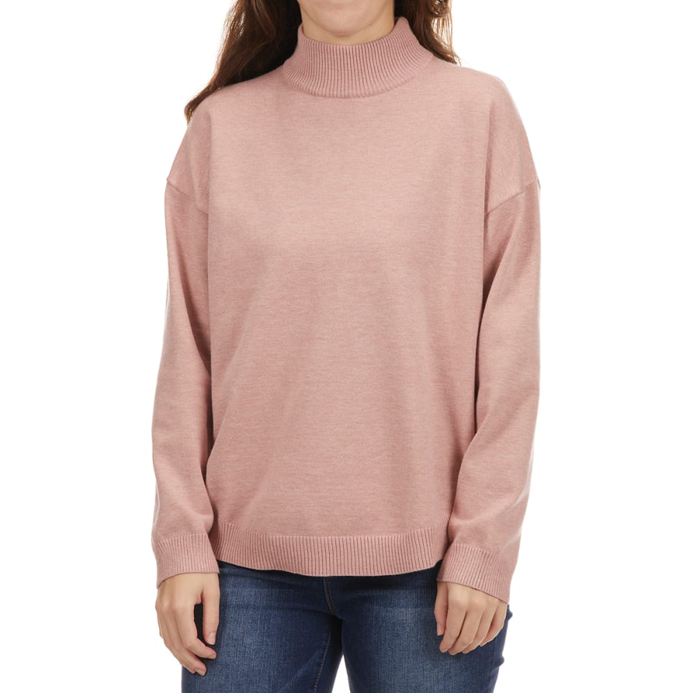 COLOUR EIGHTEEN Women's Mock Neck Sweater S