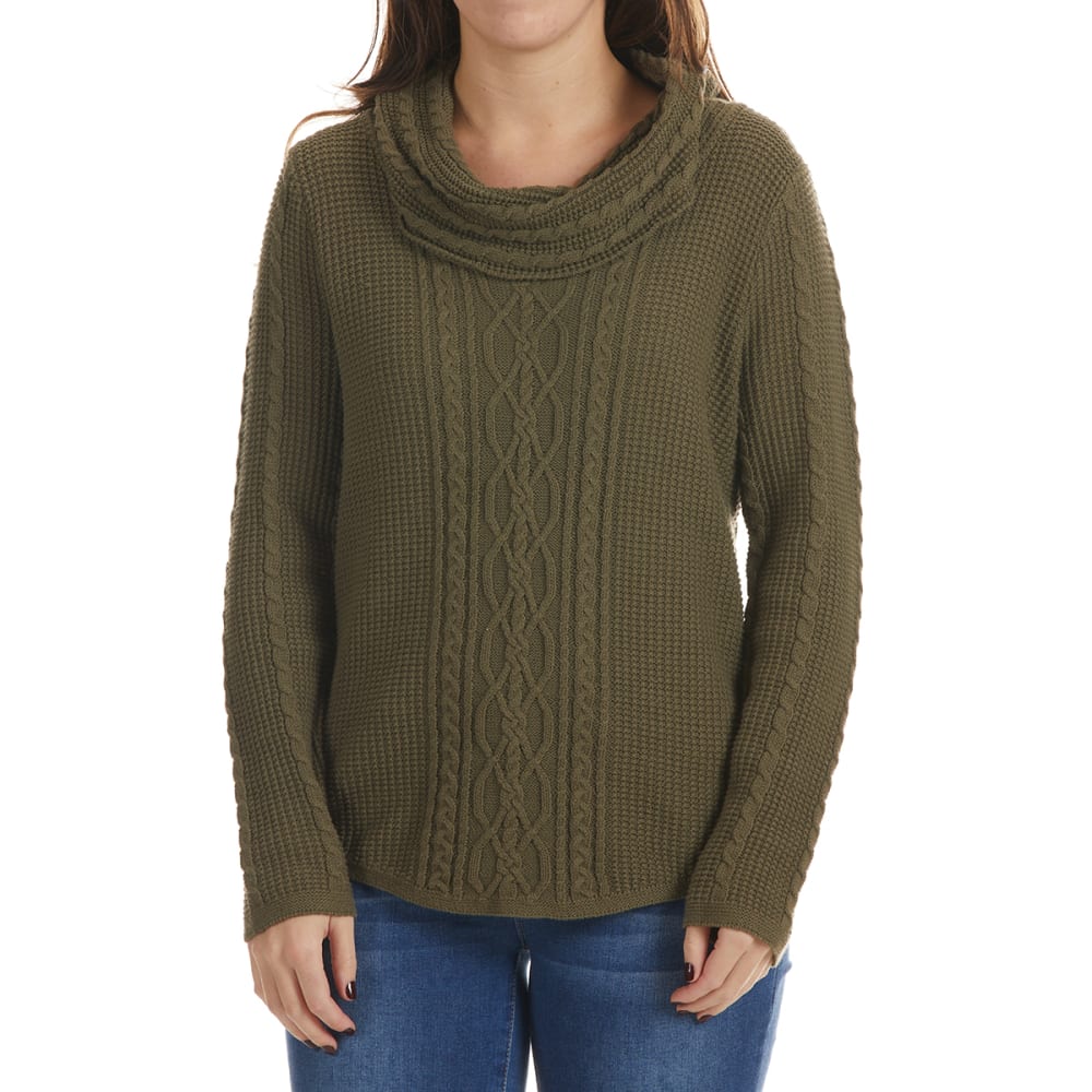 COLOUR EIGHTEEN Women's Cable Knit Sweater - Bob’s Stores
