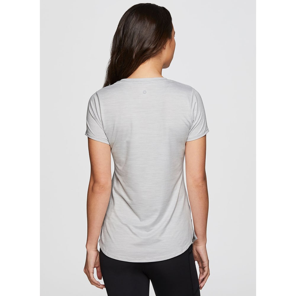 RBX Active Athletic Striated V-Neck Super Soft T-Shirt