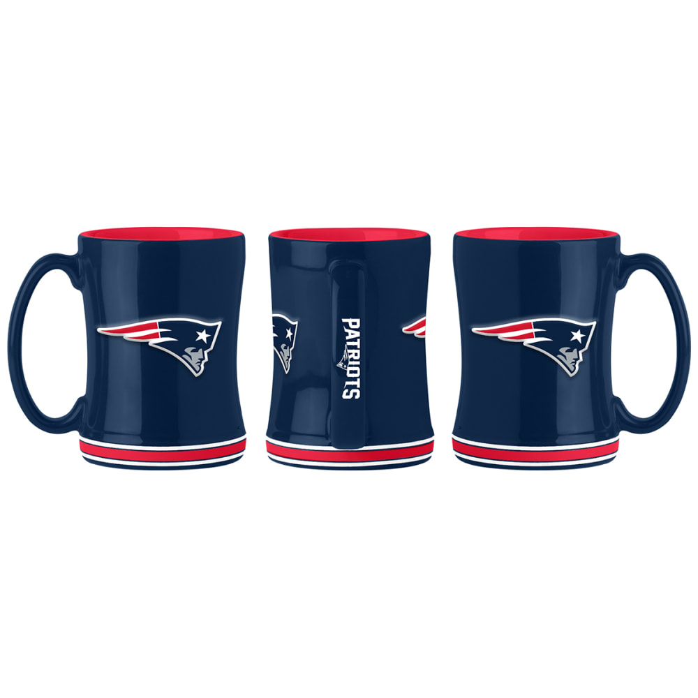 NEW ENGLAND PATRIOTS 14oz Ceramic Relief Mug NO SIZE