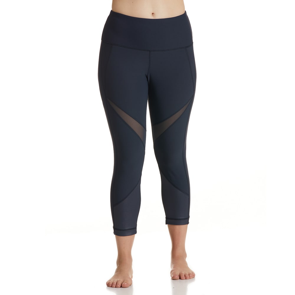 90 DEGREE BY REFLEX Women's Cire 22" High Waisted Capri XS