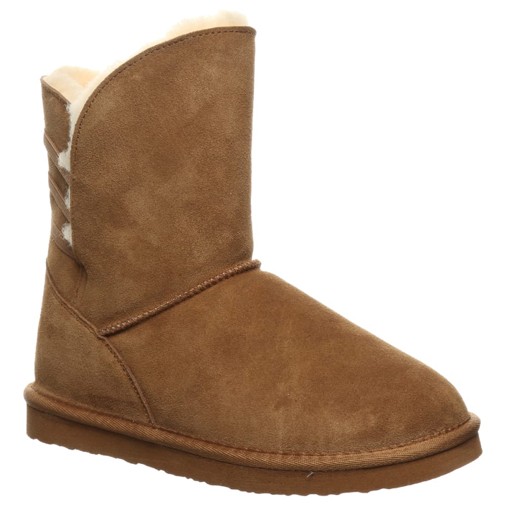 PAWZ By BEARPAW Women's Everleigh Faux Fur Lined Suede Boot 6