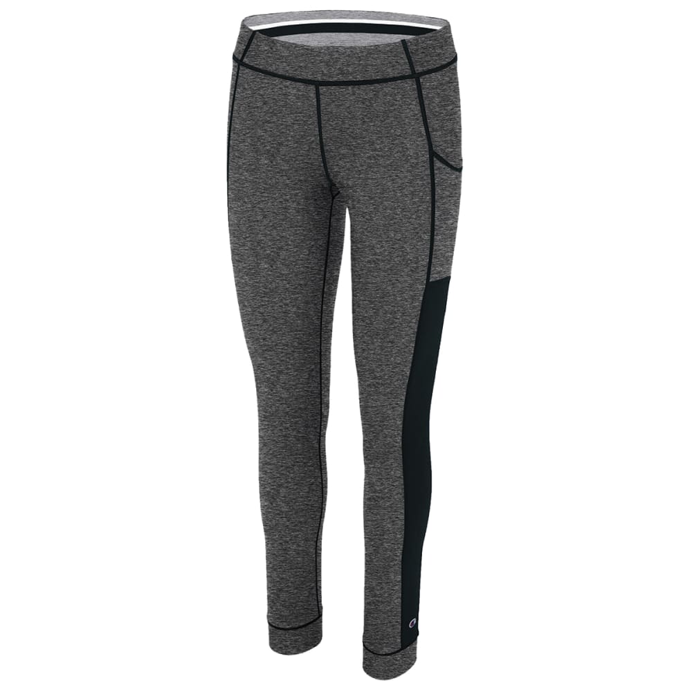 CHAMPION Juniors' Gym Issue Tight w/Side Pocket M