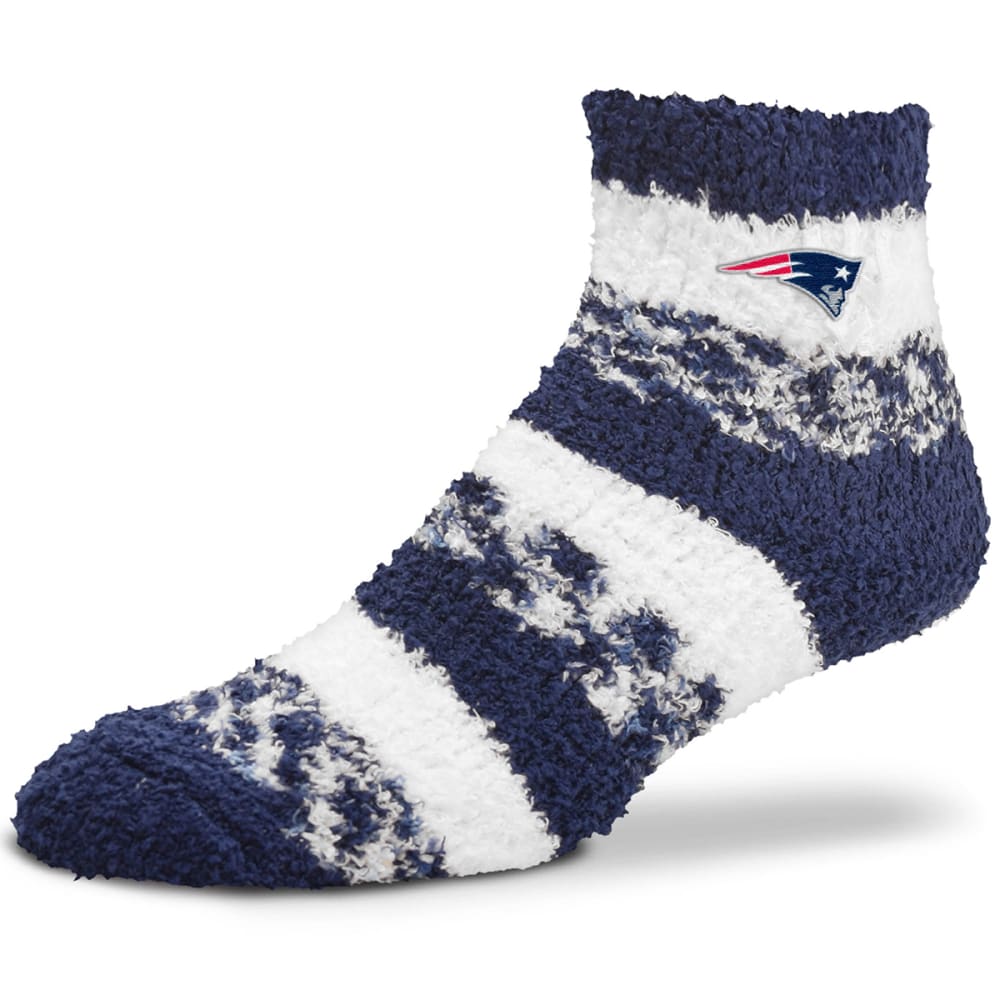 NEW ENGLAND PATRIOTS For Bare Feet Sleep Socks M