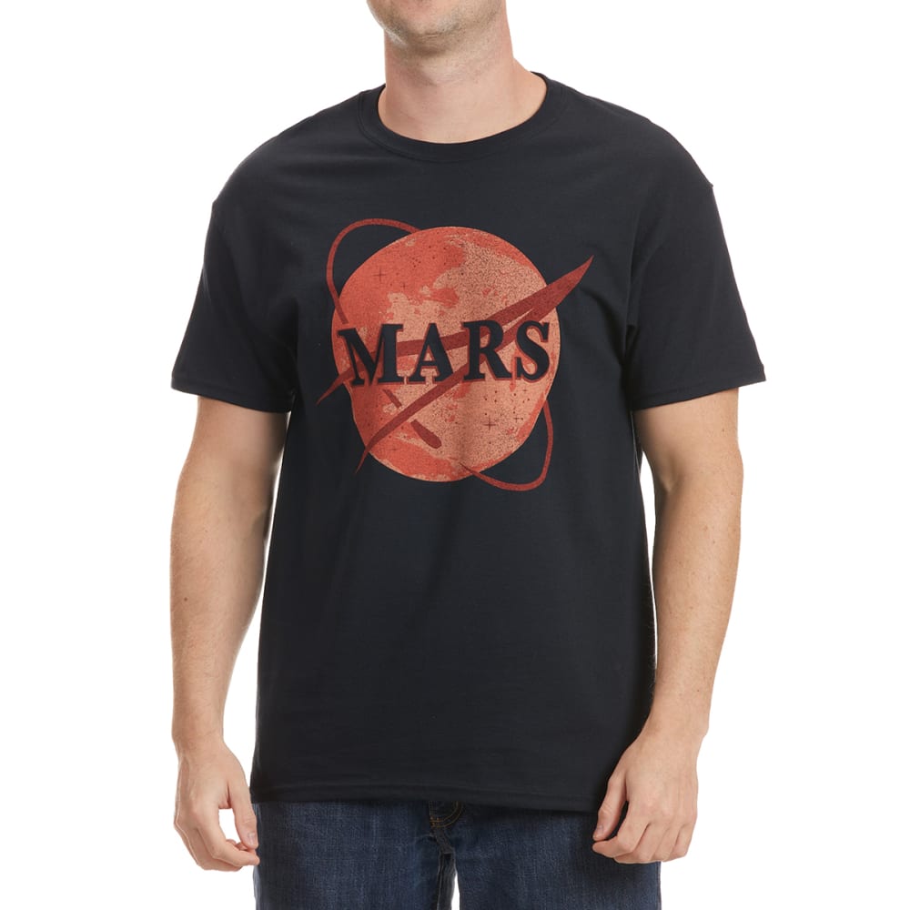 BODY RAGS Young Men's Mars Short Sleeve Graphic Tee S