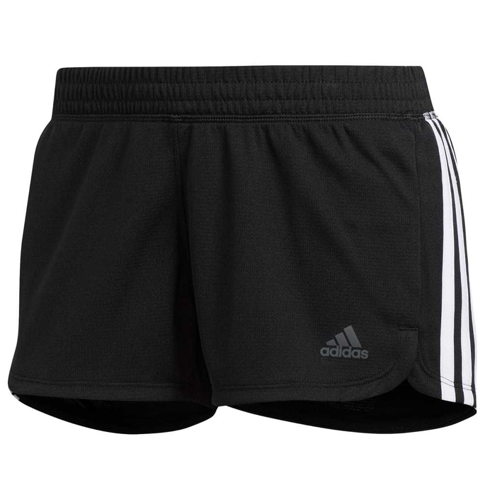 ADIDAS Women's Pacer 3-Stripe Knit Shorts - Bob’s Stores