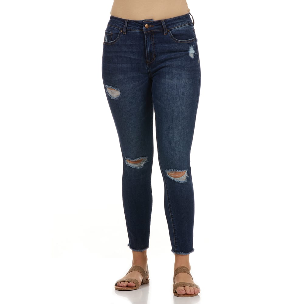 D. JEANS Women's High-Waisted Ankle Skinny Jeans 6
