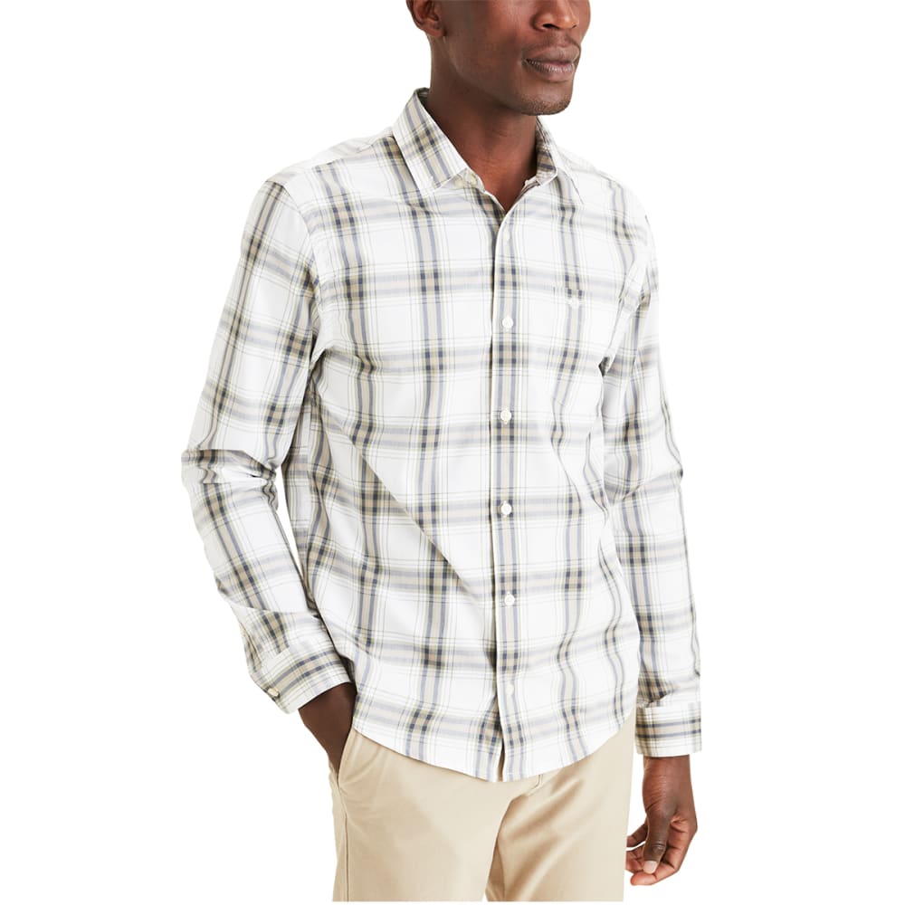 DOCKERS Men's Signature Comfort Flex Classic Fit Shirt L