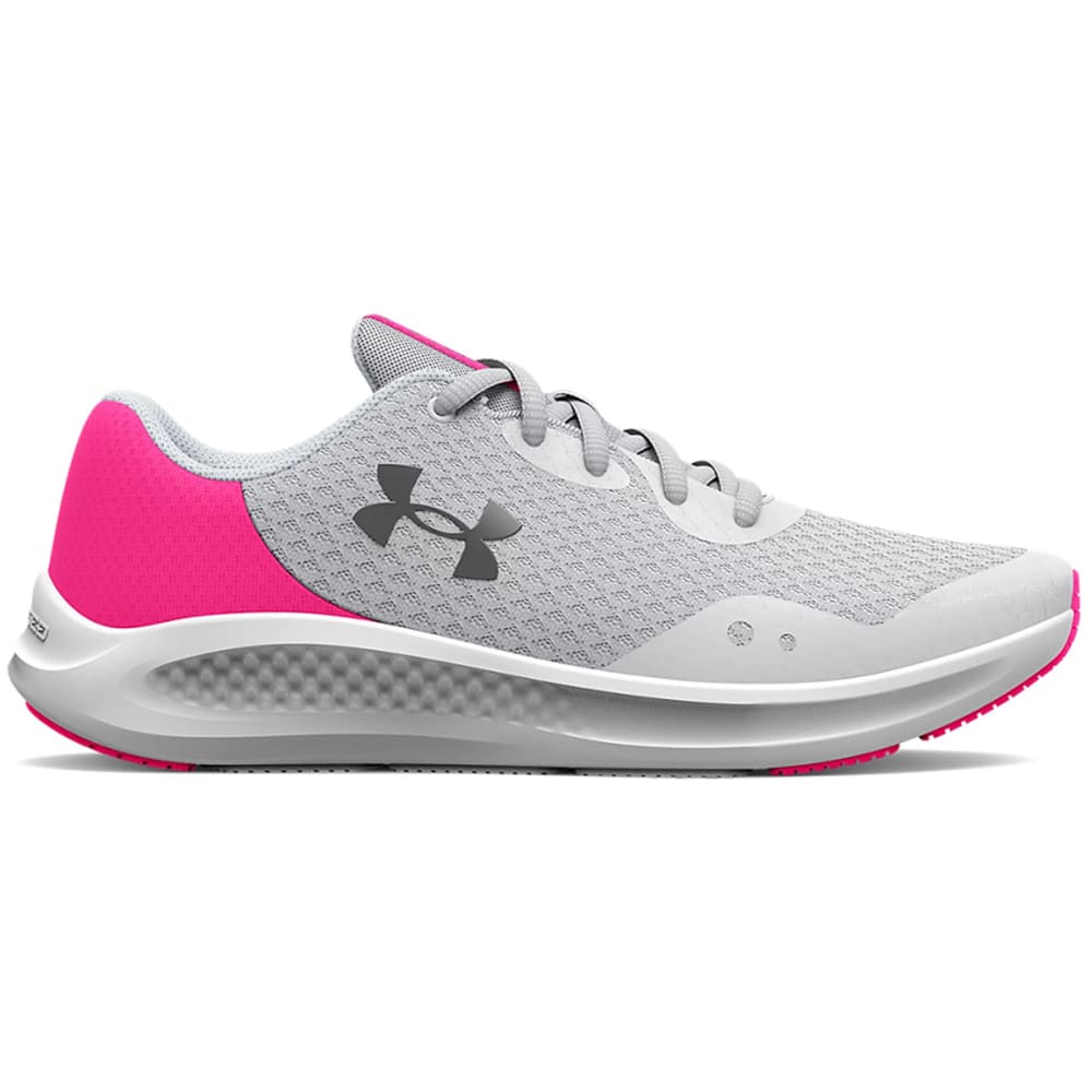 UNDER ARMOUR Girls' Grade School UA Charged Pursuit 3 Running Shoes 3.5