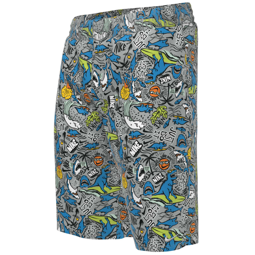 NIKE Boys' Shark Party 8" Volley Shorts S