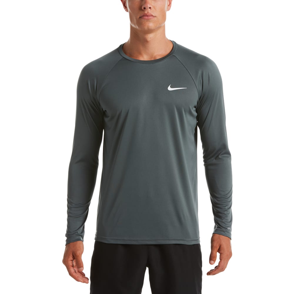 NIKE MEN'S Long-Sleeve Hydroguard Swim Shirt - Bob’s Stores