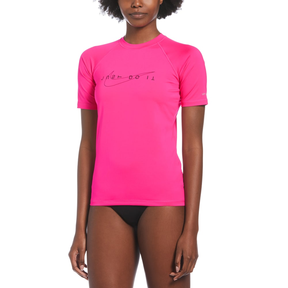 NIKE Women's Short-Sleeve Hydroguard Shirt S