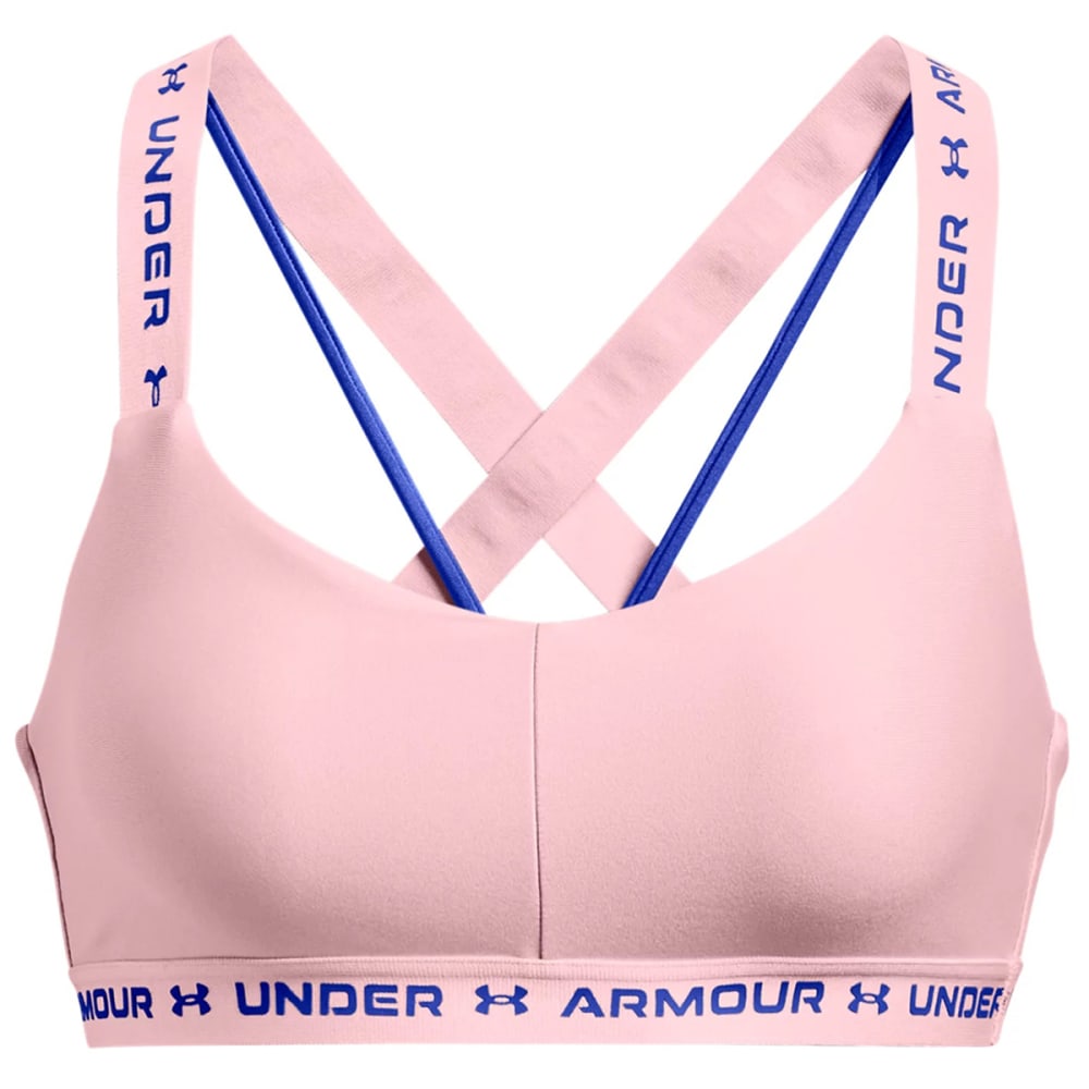 Under Armour Womens Ua Crossback Low Sports Bra Bobs Stores 