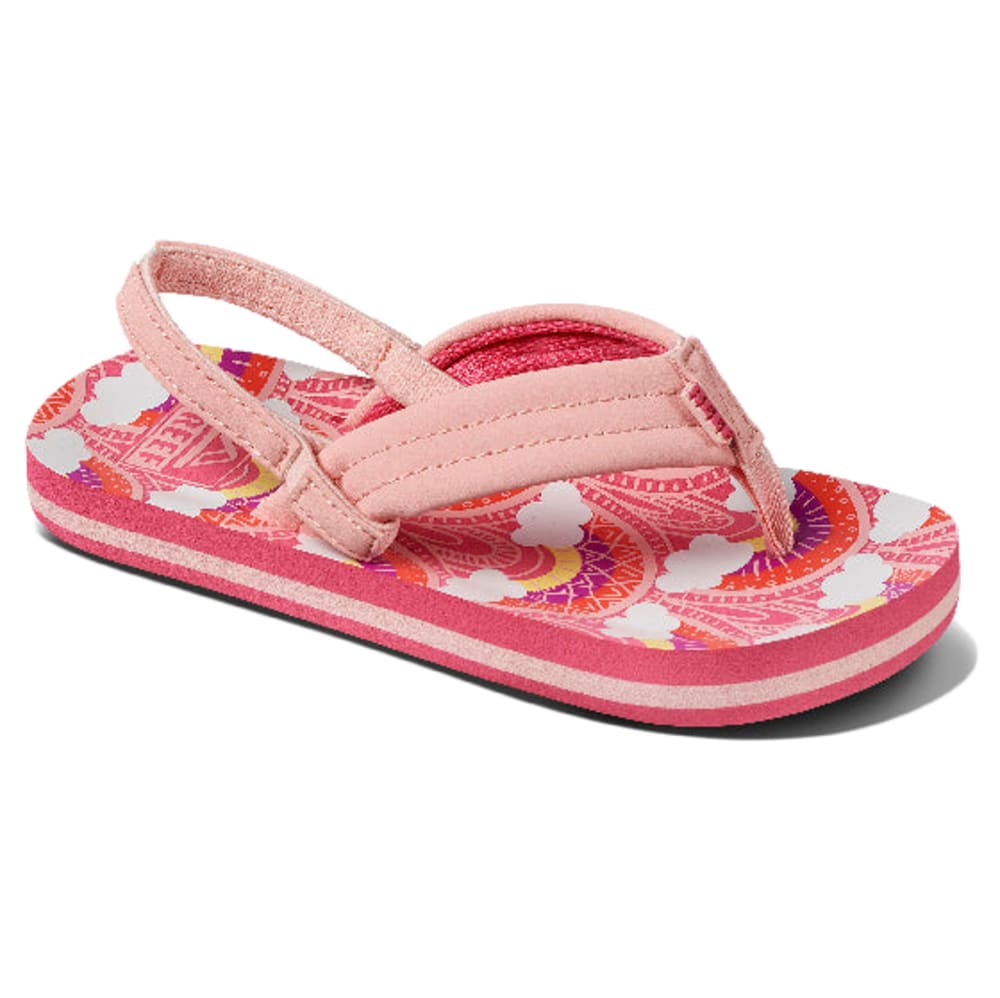 REEF Infant Kids' Rainbows & Clouds Sandals 9/10