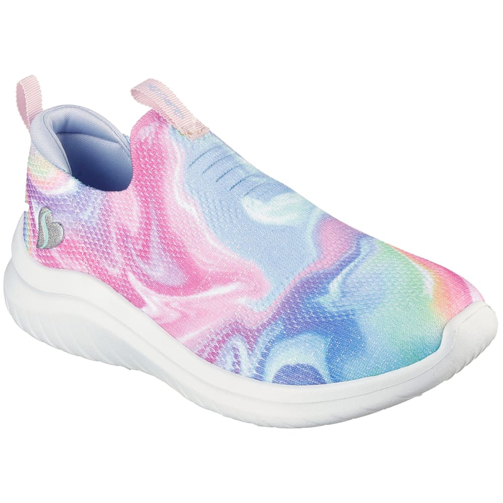 SKECHERS Girls' Ultra Flex 2.0 - Swirlology Slip-On Shoe 1