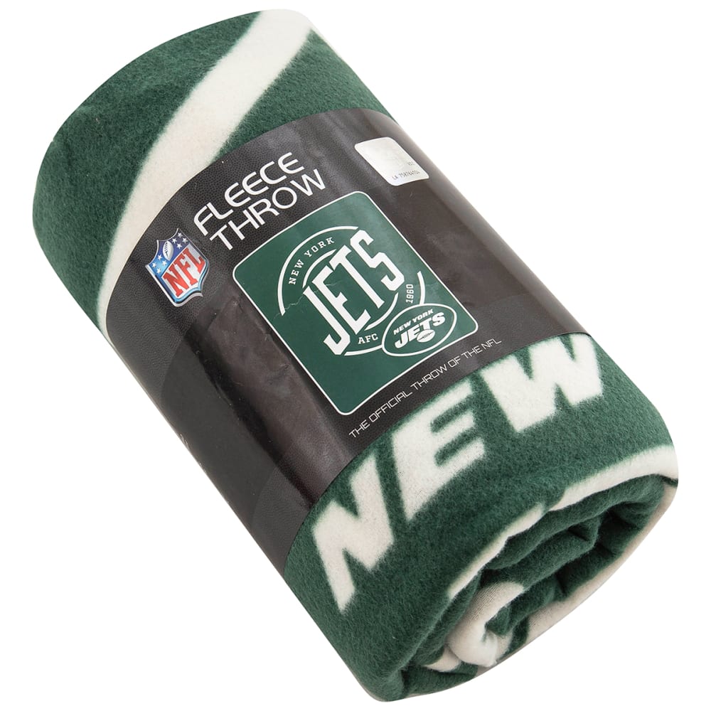 New York Jets Campaign Fleece Throw Blanket