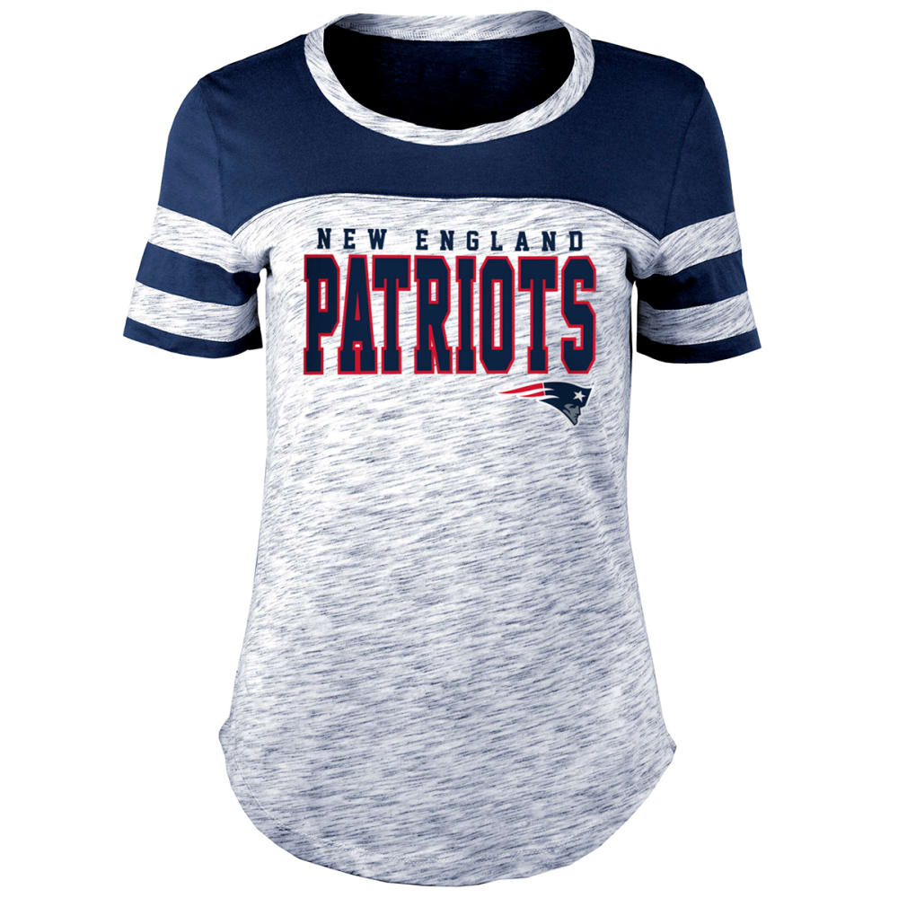 NEW ENGLAND PATRIOTS Women's New Era Space Dye Short-Sleeve Tee S