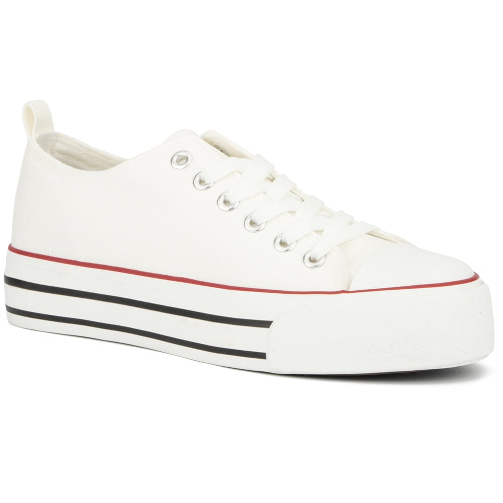 OLIVIA MILLER Women's Kaliko Platform Sneaker 6