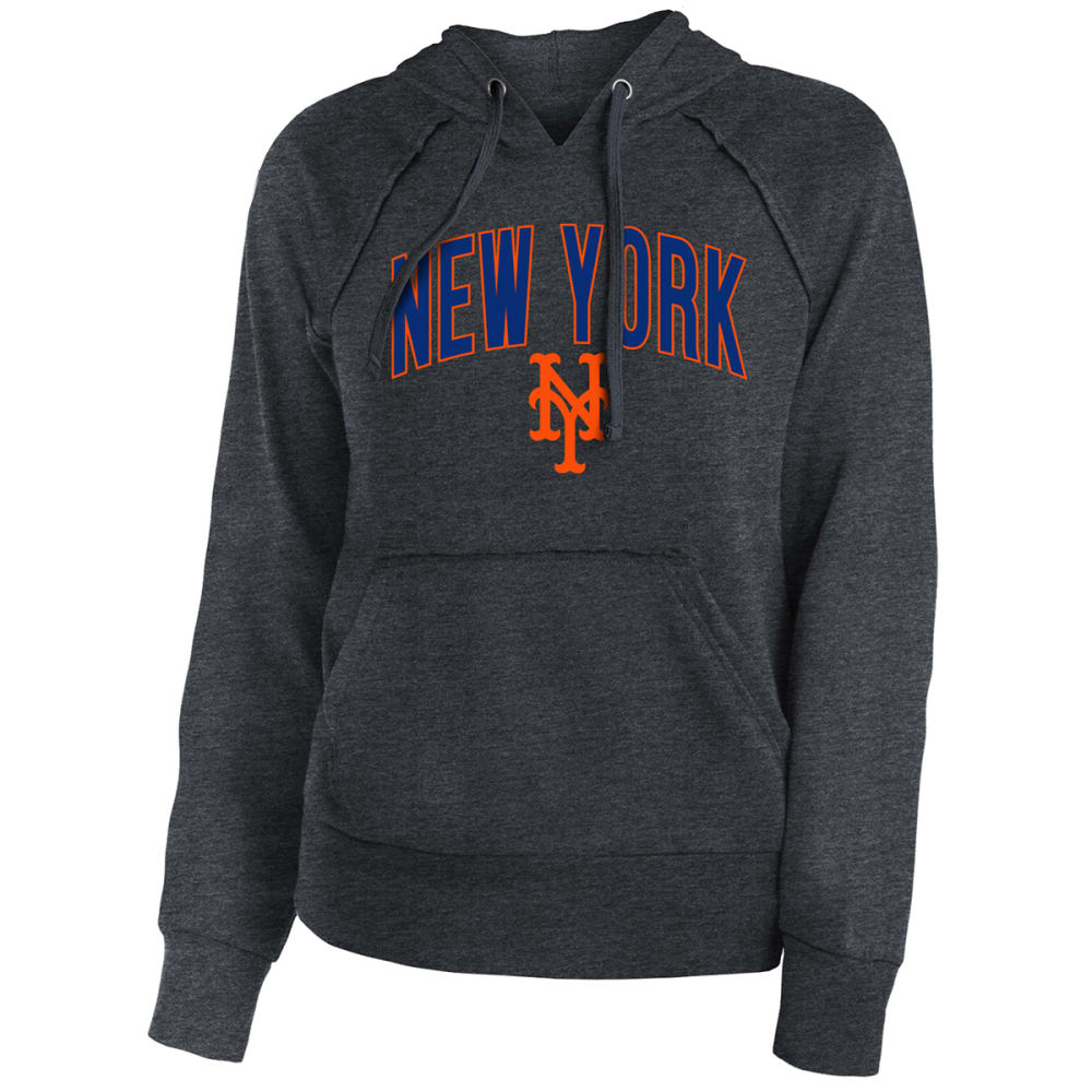 NEW YORK METS Women's New Era Pullover Fleece Hoodie S