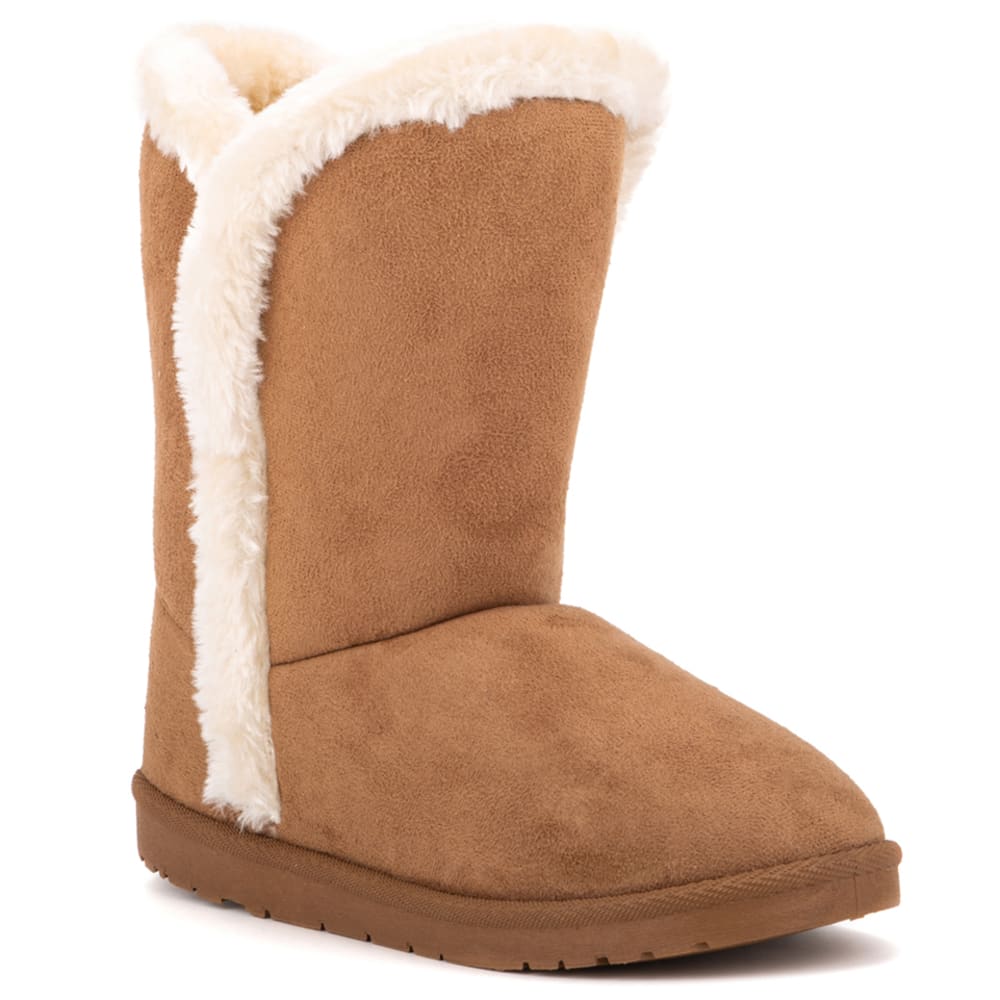 OLIVIA MILLER Women's Faux Shearling Winter Boots 6