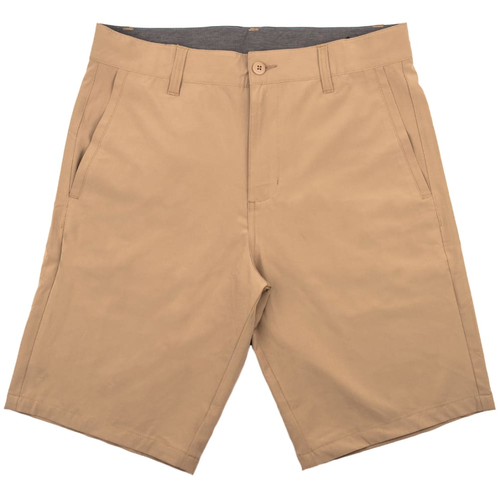 BURNSIDE Guys' Hybrid Stretch Shorts 30