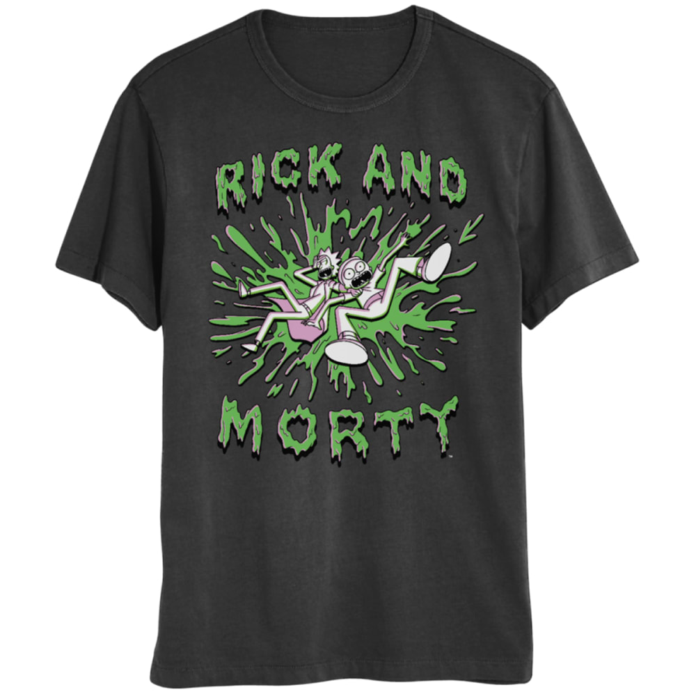RICK AND MORTY Guys' Short Sleeve Graphic Tee S