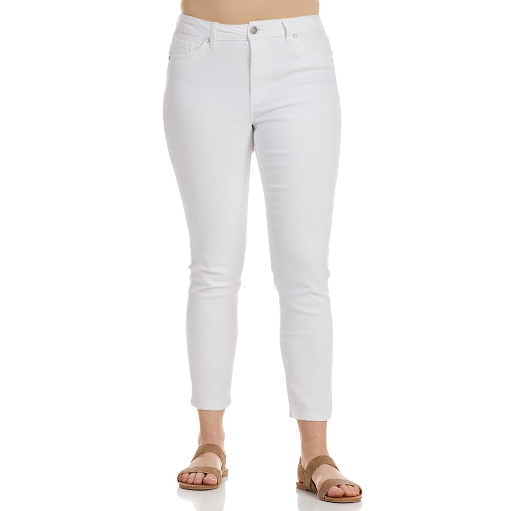 D. JEANS Women's Recycled Twill High-Rise Ankle Jeans 4