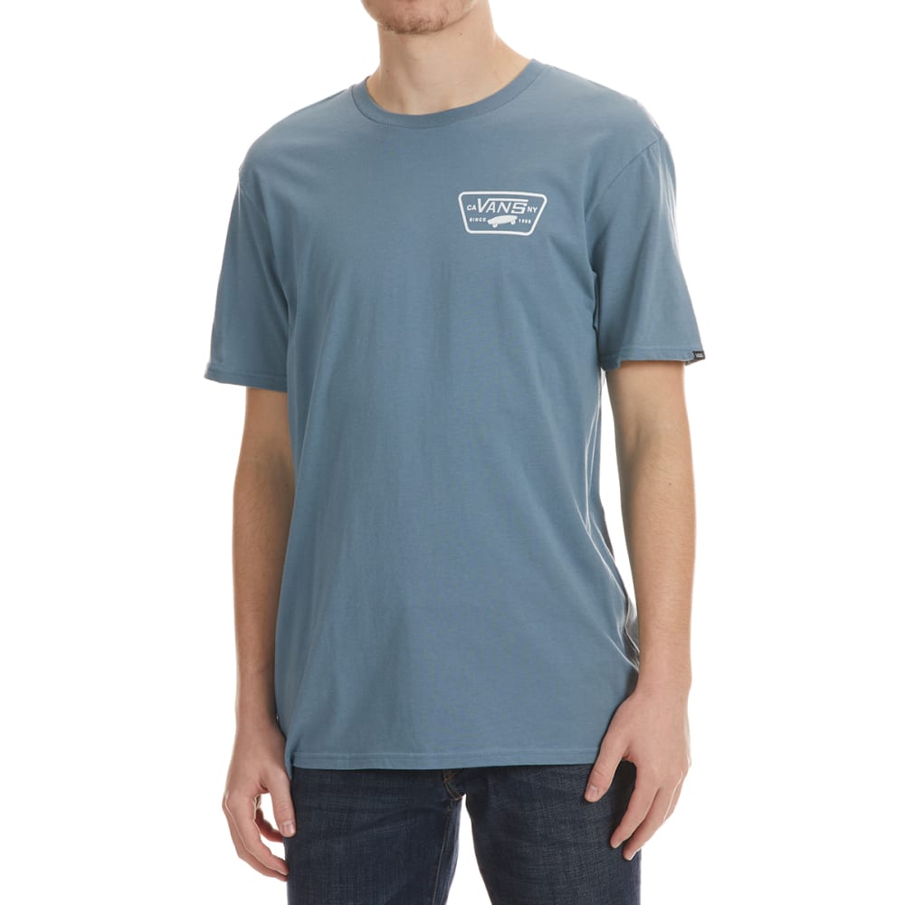 VANS Guys' Full Patch Back Short Sleeve Tee S