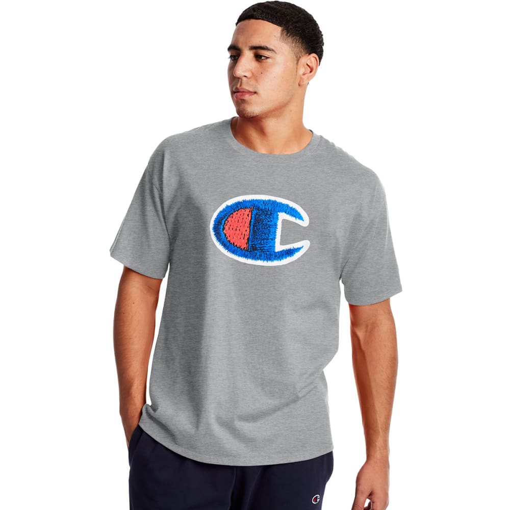 CHAMPION Men's Classic Jersey Short Sleeve Tee S