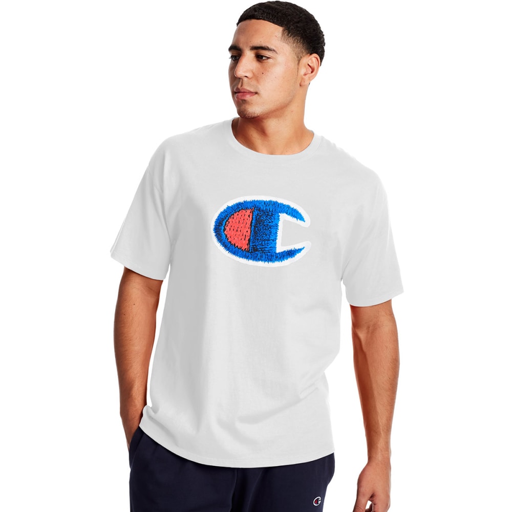 CHAMPION Men's Classic Jersey Short Sleeve Tee S