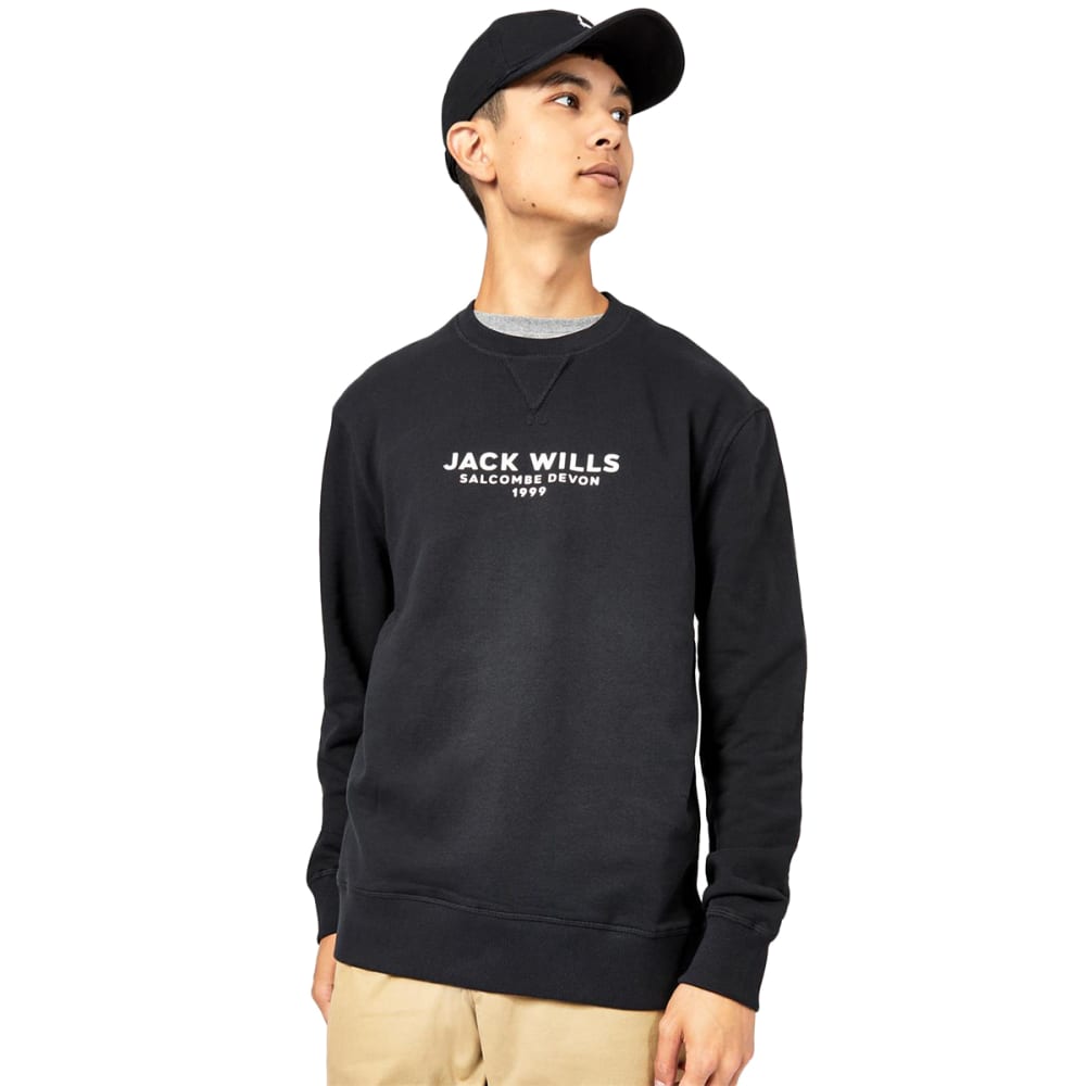 JACK WILLS Men's Strensham Crew Neck Sweatshirt XS