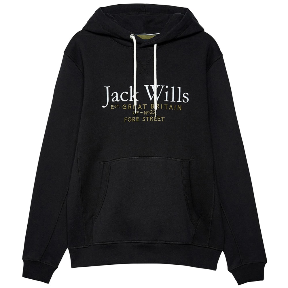 JACK WILLS Men's Batsford Graphic Logo Hoodie S